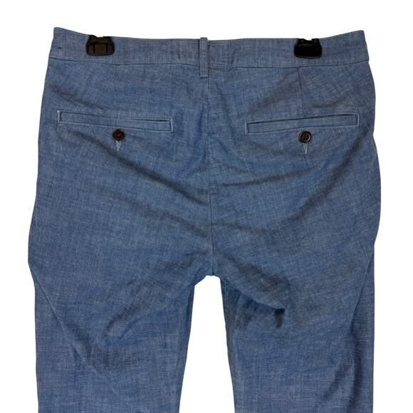 Abercrombie & Fitch Langdon Slim Fit Chino Pants Mens 29x30 Blue Stretch Cotton - Picture 8 of 16